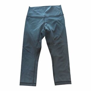 Lululemon Wunder Under Crop (Hi-Rise) *Full-On Luxtreme 21" - size 8 - black